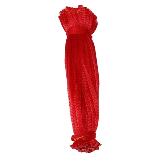 100 bolsas de red colgantes para sandía, protección, embalaje, organizador, pepinos rojos dentro de 2 kg