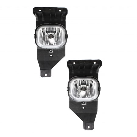 For Ford F-250/350/450/550 Super Duty Fog Light 2005 2006 2007 Driver and Passenger Side Pair For FO2592211 | 6C3Z 15201 A