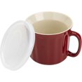 thumbnail image 1 of Good Cook Oven Fresh® Stoneware Mug with Lid, 1 of 4