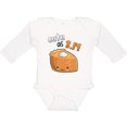 thumbnail image 3 of Inktastic Cute As 3.14 Pi Day Pumpkin Pie Pun Boys or Girls Long Sleeve Baby Bodysuit, 3 of 5