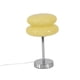 thumbnail image 5 of Lámpara de mesa nórdica con forma de tarta de huevo y hongo, USB, 3 colores cambiantes para tocador. amarillo, 5 of 9