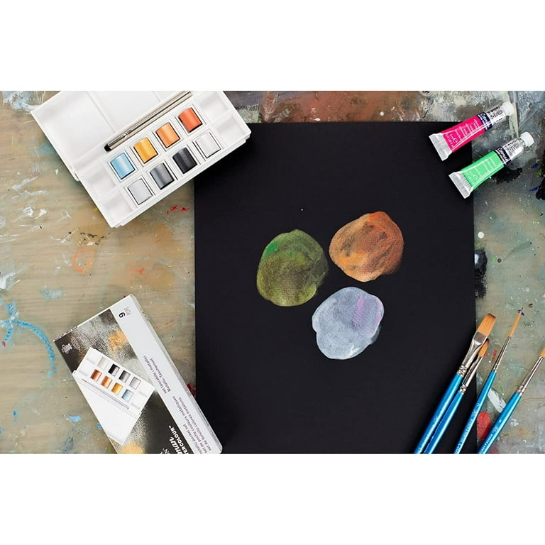 Winsor & Newton Cotman Metallic Watercolor Paint Set 8 Color Half Pans –  AOOKMIYA