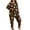 #026-Brown, variant on Censtreet Women's Plus Size 2 Piece Pajama Set Long Sleeve Shirt with Long Pajama Pant Printed Pj Lounge Sets XL-5XL