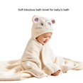thumbnail image 3 of Matsuzay Albornoz para niños, baño de playa, ducha, Toalla de baño seca para niños, vestido decorativo, Unisex, y cómoda, Juegos de accesorios de baño, 3 of 6