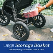 Chicco Activ3 Jogging Travel System Stroller with KeyFit 30 Infant Car Seat - Solar (Grey), New