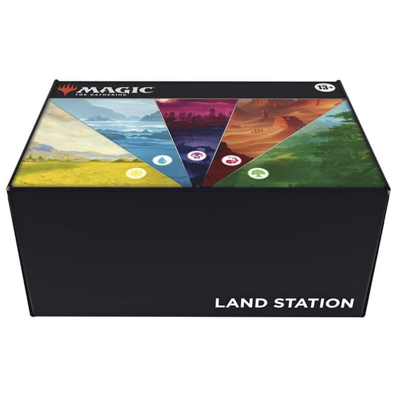 2025 Land Station Magic The Gathering (400 Basic Land Cards)