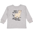 thumbnail image 3 of Inktastic Mimi's You Say Alpaca My Bags Boys or Girls Long Sleeve Toddler T-Shirt, 3 of 5