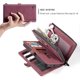 thumbnail image 3 of Caseme Wallet Case for iPhone 12 Pro Max Magnetic Detachable Zipper Pocket Durable PU Leather Flip Case Wallet for iPhone 12 Pro Max Case Wallet with, 3 of 4