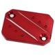 thumbnail image 5 of Tapa Del Cilindro De Freno, Tapa De Depósito De Freno Delantero De Alta Resistencia De Aleación De Aluminio CNC A Prueba De Fugas Para Motocicleta ANGGREK Rojo, 5 of 8