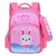 thumbnail image 2 of Escolar Creativa, para Libros Escolares, para Jardín de para Niños Y Niñas, Regalos de Cumpleaños Conejo DYNWAVEMX Mochila de hombro para niños, 2 of 8