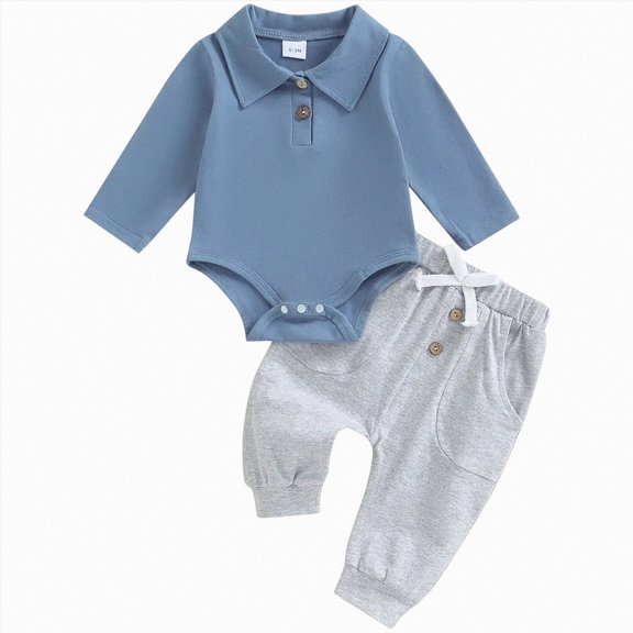 3-6 Months Toddler Baby Boy Brother Clothes Long Sleeve Sweatshirt Pullover Tops Elastic Long Pants Set 2Pcs Fall Winter Outfit Fall Winter Set for 0 6 12 18 24 M 1t 2t 3t 4t 5t 6t