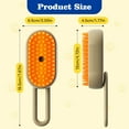 thumbnail image 4 of Xekoro Cat Steam Brush for Shedding with Foldable Handle 4 in 1 Rechargeable Steam Brush for Cats and Dogs,Haired Pets Defur Comb for Cats Pet Spray Grooming Tool for Hair Removal & Massage, 4 of 7