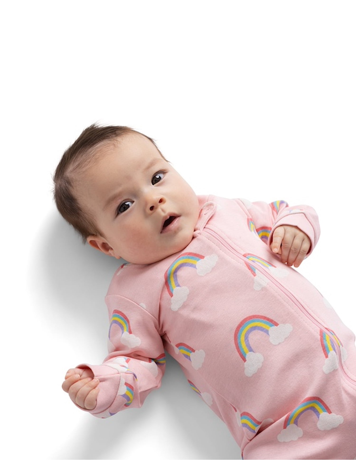 M+A by Monica + Andy, Organic Cotton One-Piece Coverall, Sizes Newborn - 18-24 Months