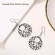 thumbnail image 4 of Guardurnaity 1 par de pendientes para mujer, estilo bohemio Vintage, patrón Floral étnico, accesorios de playa huecos, pendientes para el Día de Ropa, zapatos y accesorios Miscelánea, 4 of 6