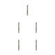 thumbnail image 3 of Speravity Tile Drilling Bit Triangular Glass Ceramic Replaceable Accessories Household Woodworking Portable Stone Hand Power Tools Ceramic 6 mm 5piezas Speravity CBP184287, 3 of 4