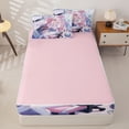thumbnail image 4 of Homewish Kawaii Anime Girl Zipper Full Size Comforter Sets with Fitted Sheet and 2 Pillowcases,Kawaii Japanese Animation Zipper Bedding Set For Adults,Reversible,4 Pieces, 4 of 7