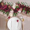 thumbnail image 2 of pitrice Arche Artificielle Florale Swag Mariage Fleurs pour Arche Arrière-Plan de Jardin Rouge, 2 of 9
