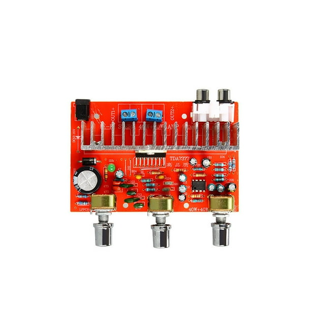 Placa amplificadora de Audio Digital 40Wx2 amplificador estéreo de doble canal para altavoz DIY de coche AweSitey EL011245-00