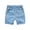 Light blue, variant on Cethrio Boys Jean Shorts- Elastic Waist Casual Cotton Lightweight Fathion Boys Summer Shorts Dark Blue Size 7 T