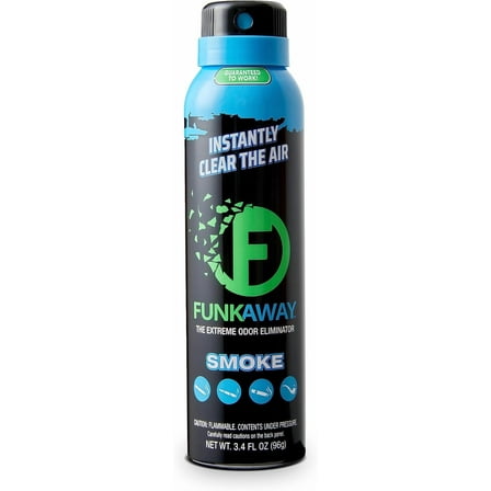FunkAway Smoke Odor Eliminator Spray for Air 3.4 oz
