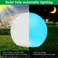 thumbnail image 5 of Solar Floating Ball Pool Light IP68 Water Resistant Brightness Adjustment 2/4/6/8H Timing Solar Floating Lights for Pool, 5 of 5