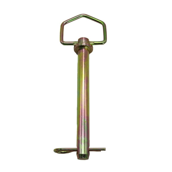 Braber Equipment, Folding Handle Hitch Pin, 3/4in. Diameter, Usable Length 6.25 in, Model# 700HPC