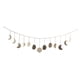 thumbnail image 1 of Colgante de pared de , boho, moderna, decoración de cabecero decoración r banner para guardería decoración del hogar dorada, 1 of 8