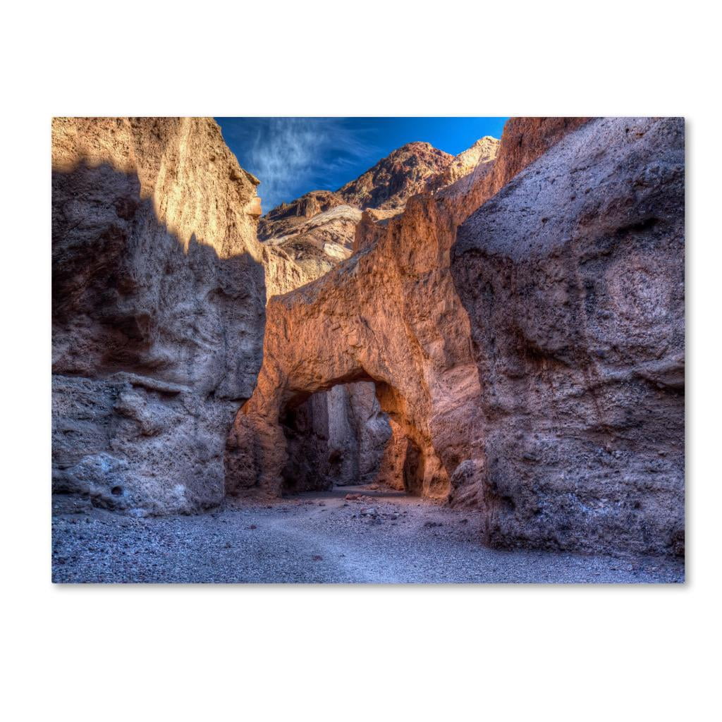Trademark Fine Art "Natural Bridge" Canvas Art by Pierre Leclerc