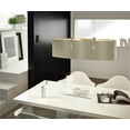 thumbnail image 2 of Eglo Lighting-31613A-Maserlo - Two Light Pendant  Matte Nickel Finish with Cappucino/Gold Shade, 2 of 2