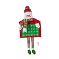 thumbnail image 1 of Calendario de Adviento 2023 Accesorios de calendario colgante de Navidad, reutilizable hasta Navidad para fiesta, vacaciones de Muñeco de nieve, 1 of 8