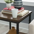 thumbnail image 2 of Linon Austin Indoor End Table with Shelf, 22" Tall, Black/Ash Veneer, 2 of 13