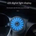 thumbnail image 3 of ZheElen Car Accessory Compact And Mini Car Air Purifier For Odorless Driving LED Lights Silver gray, 3 of 6