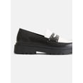 thumbnail image 4 of Weekend Academy Little & Big Girls Chunky Loafer Shoes, 4 of 6