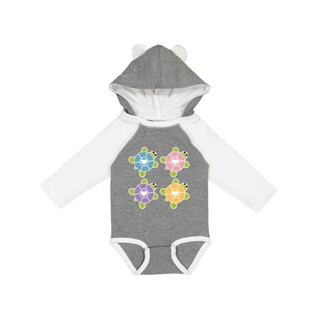 

Inktastic Turtles Cute Turtle Lover Gift Baby Girl Long Sleeve Bodysuit