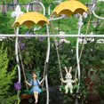 thumbnail image 1 of 2x idismo de hadas Decoración de decoración de jardín Decoración de jardín, colección decorativa, adorno de resina para patio al aire, 1 of 8