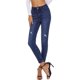 thumbnail image 2 of Pantalones vaqueros de cintura alta para mujer, ajustados, elásticos, ajustados, con control de barriga, pantalones vaqueros153-blue4, 2 of 5