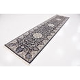 thumbnail image 4 of Rugs.com Rabia Collection Rug – 3' x 13' Runner Navy Blue Low Rug Perfect For Hallways, Entryways, 4 of 8