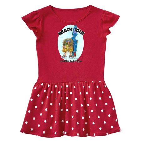 

Inktastic Beach Bum Sandbridge Beach Virginia Gift Baby Girl Dress