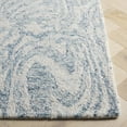 thumbnail image 3 of SAFAVIEH Ebony Alannis Abstract Area Rug, Ivory/Light Blue, 6' x 9', 3 of 7