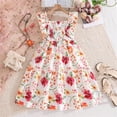thumbnail image 2 of Gunia Hawaiian Dresses For Girls Kids Floral Print Sleeveless Fashion Style Cute Sun Big Kids Toddler Children Sundress For Holiday Beach Pink Dress For Girls 7-12 Years, 2 of 9