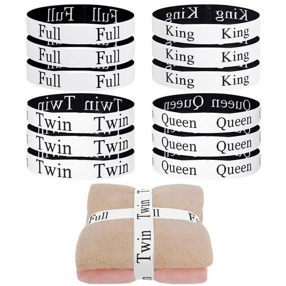 Prdigy Elastic Bed Sheet Storage Closet Organizer, 12 Pack