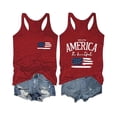 thumbnail image 2 of HCYSFG Womens Independence Day Crew Neck Sleeveless Tank Shirt oversized 4th of July Patriotic Flag Top 250th Anniversary Tee, 2 of 2