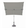 thumbnail image 3 of Simply Shade Parapluie de Balcon Rectangulaire en Polyester Capri en Platine/pierre, 3 of 3