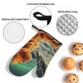 thumbnail image 3 of Naloa Space Adventurer Cat Oven Mitts and Pot Holders 4 pcs Set, Cooking Baking Grilling Kitchen Oven Glove for Cooking, 3 of 6