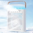 thumbnail image 1 of Enfriador De Aire Evaporativo, Humidificador De 3 Velocidades, Temporizador USB Enchufable, Ventilador De Aire Acondicionado Portátil Para Mesa, 1 of 7