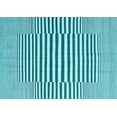 thumbnail image 1 of Ahgly Company Indoor Rectangle Abstract Light Blue Contemporary Area Rugs, 8' x 10', 1 of 4