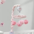 thumbnail image 4 of Lambs & Ivy Signature Botanical Baby Pink Floral Musical Baby Crib Mobile, 4 of 6
