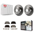 thumbnail image 1 of Transit Auto Rear Disc Brake Rotors and Ceramic Pads Kit for Car Toyota Camry Lexus ES300 K8T-101816, 1 of 11