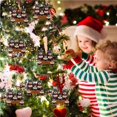 thumbnail image 4 of Colgante de árbol de Navidad Bewildely decoración colgante de Osos 3 4 5 6 Osos, 4 of 6