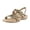Tan Leopard Suede, variant on Women's Reese Sandal Tan Leopard Suede - J2154L6201